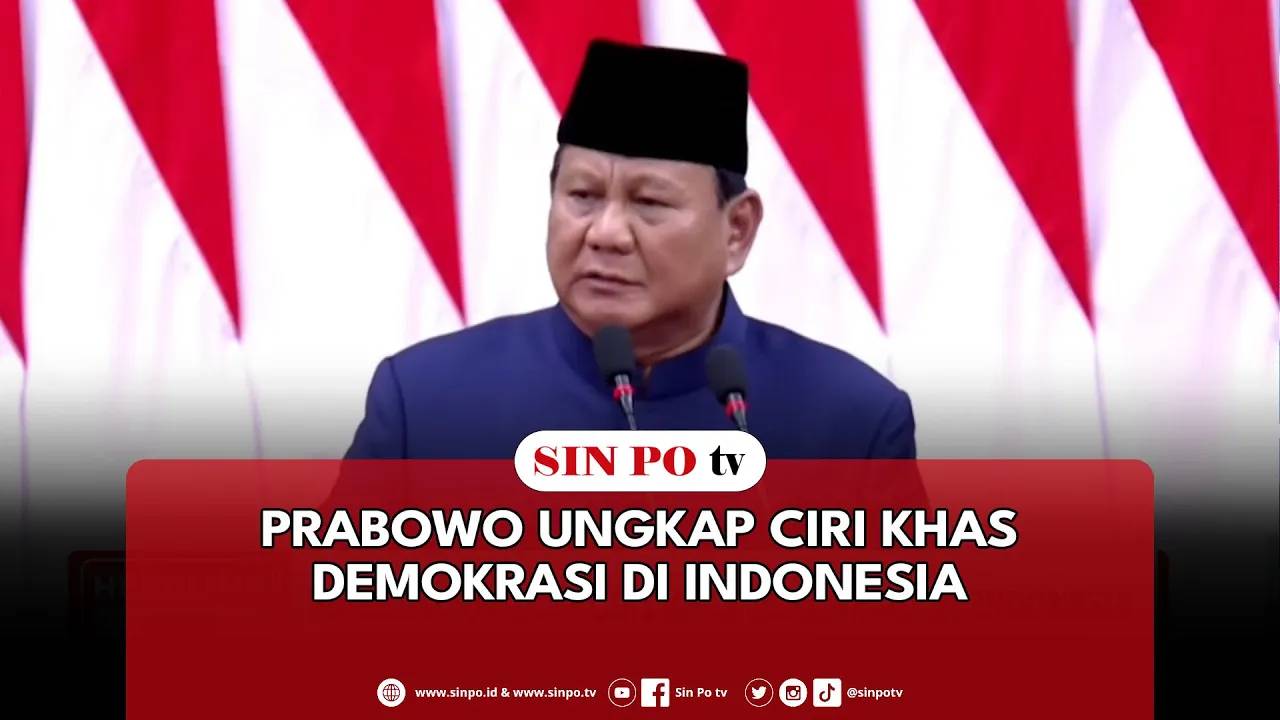 Prabowo Ungkap Ciri Khas Demokrasi Di Indonesia