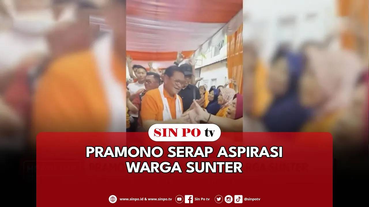 Pramono Serap Aspirasi Warga Sunter