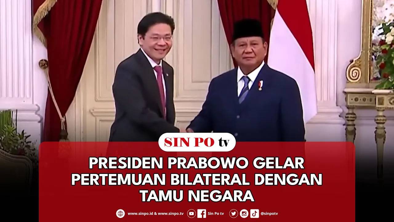 Presiden Prabowo Gelar Pertemuan Bilateral Dengan Tamu Negara