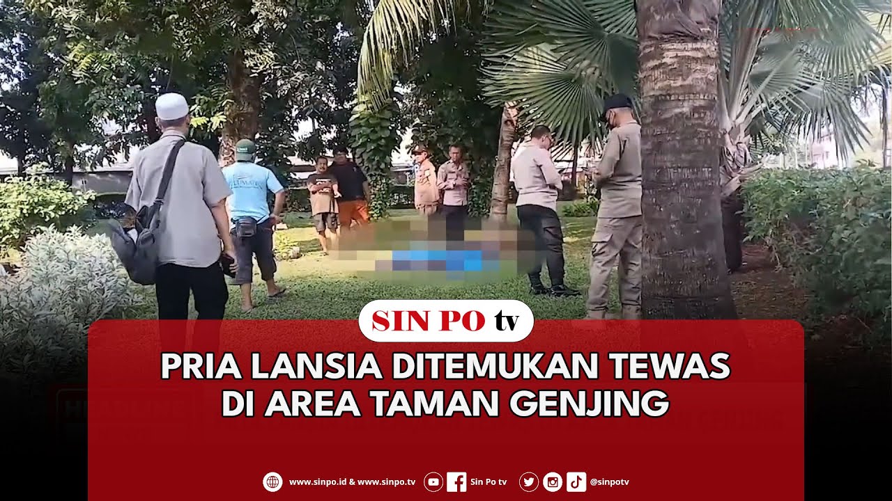 Pria Lansia Ditemukan Tewas Di Area Taman Genjing