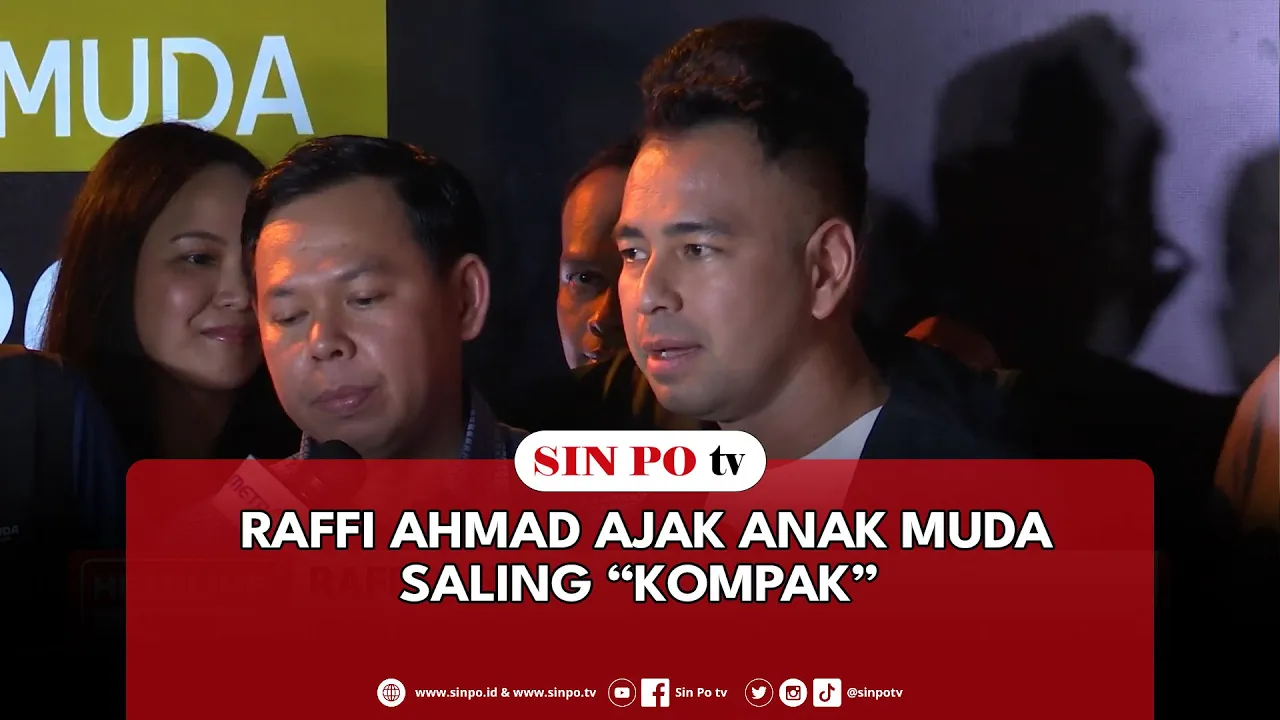 Raffi Ahmad Ajak Anak Muda Saling “Kompak”