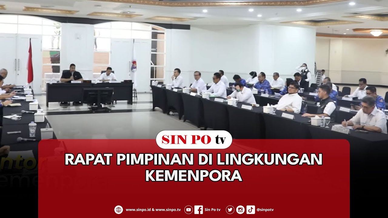 Rapat Pimpinan Di Lingkungan Kemenpora