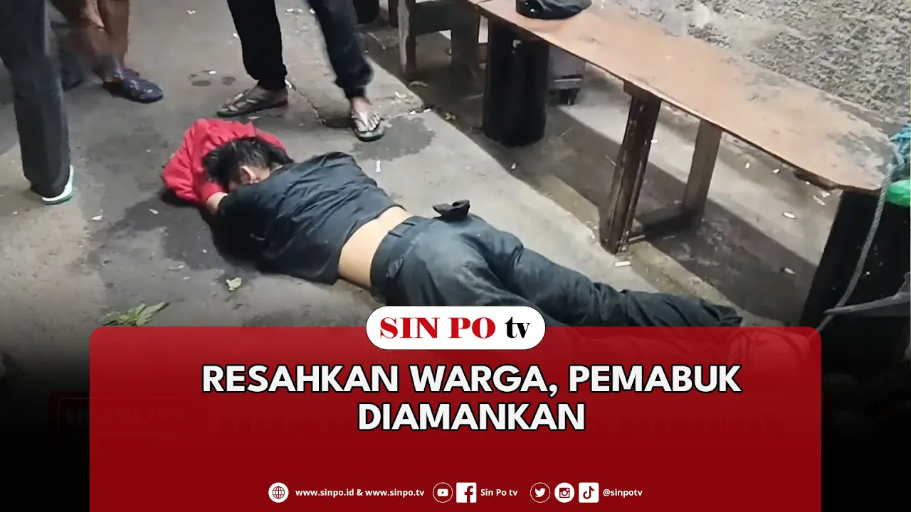 Resahkan Warga, Pemabuk Diamankan