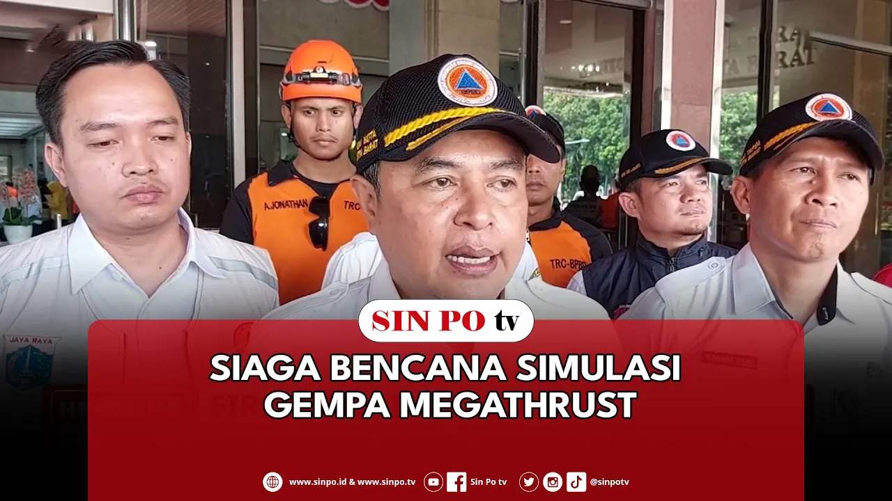 Siaga Bencana Simulasi Gempa Megathrust