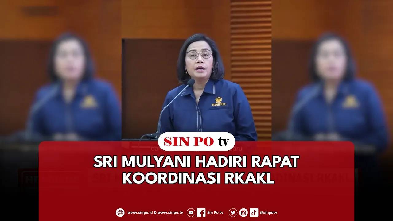 Sri Mulyani Hadiri Rapat Koordinasi RKAKL