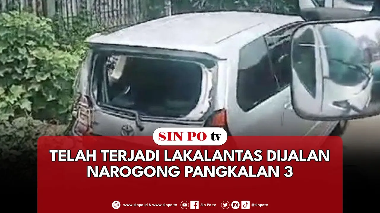 Telah Terjadi Lakalantas Dijalan Narogong Pangkalan 3