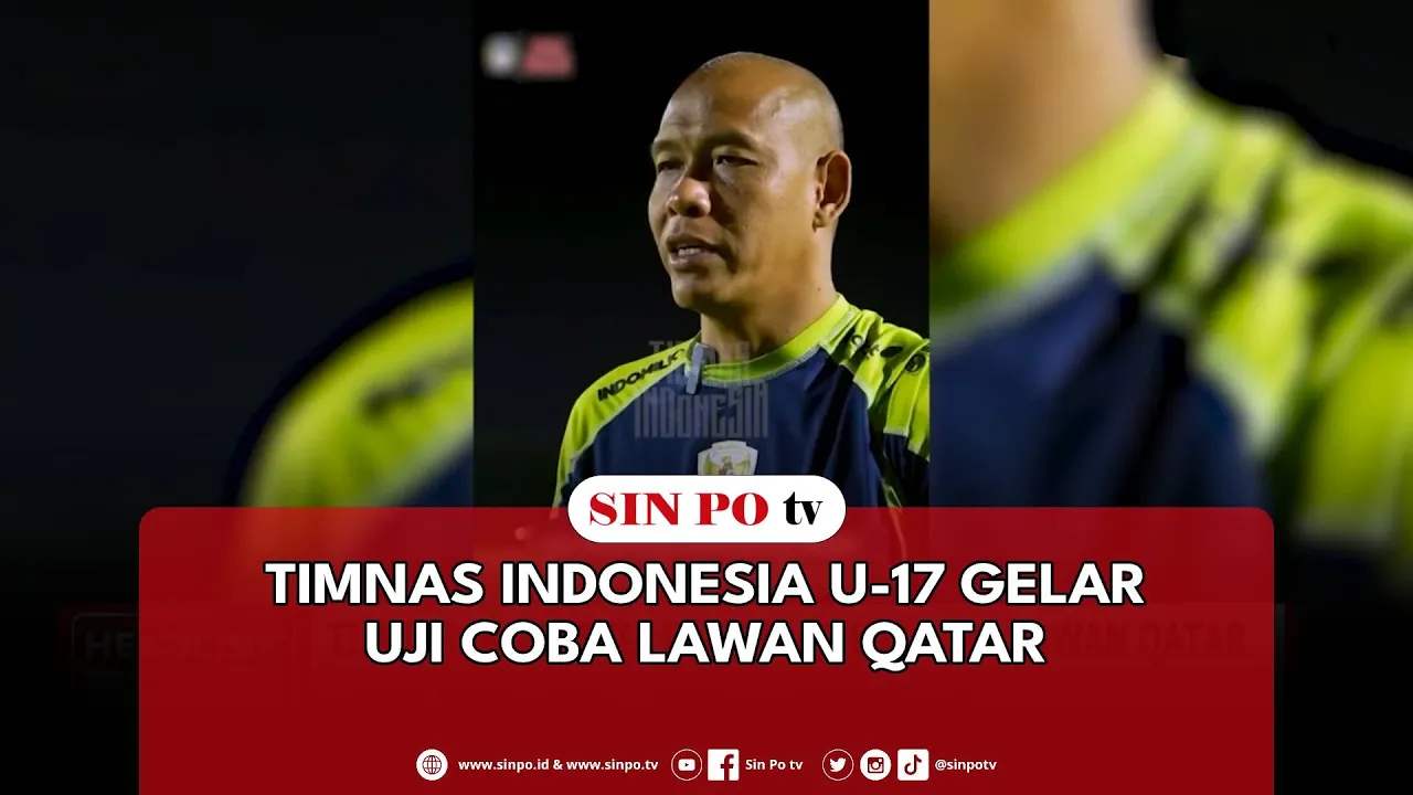 Timnas Indonesia U-17 Gelar Uji Coba Lawan Qatar