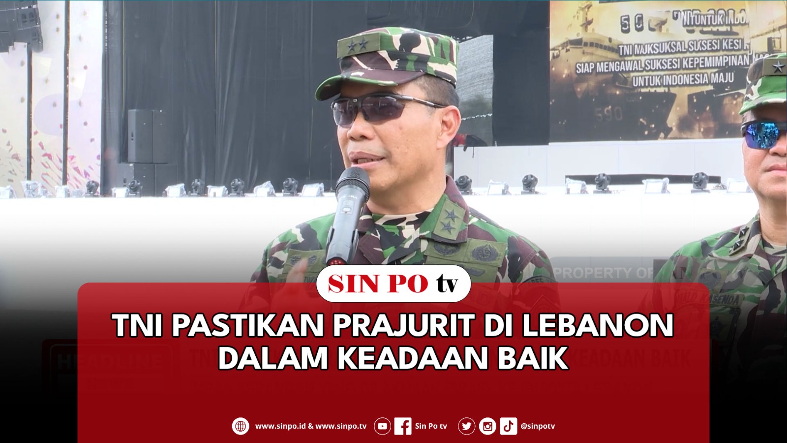 TNI Pastikan Prajurit Di Lebanon Dalam Keadaan Baik