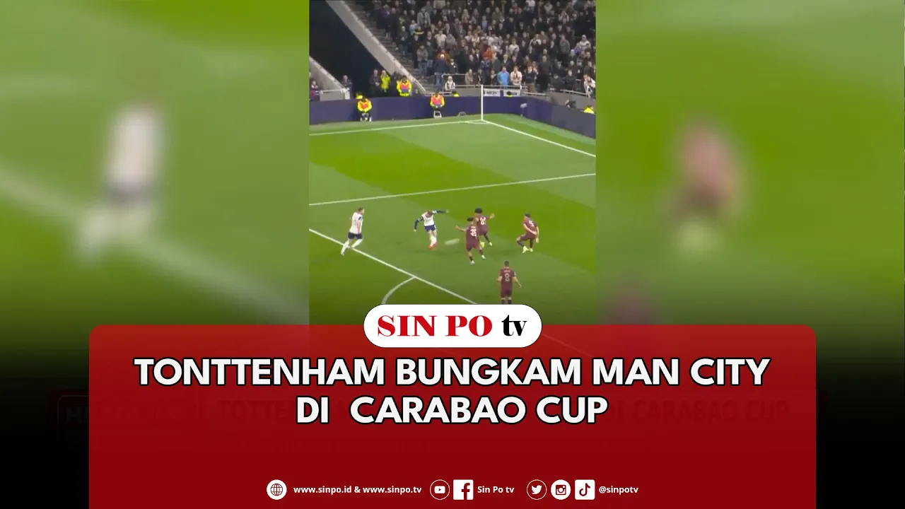 Tonttenham Bungkam Man City Di Carabao Cup