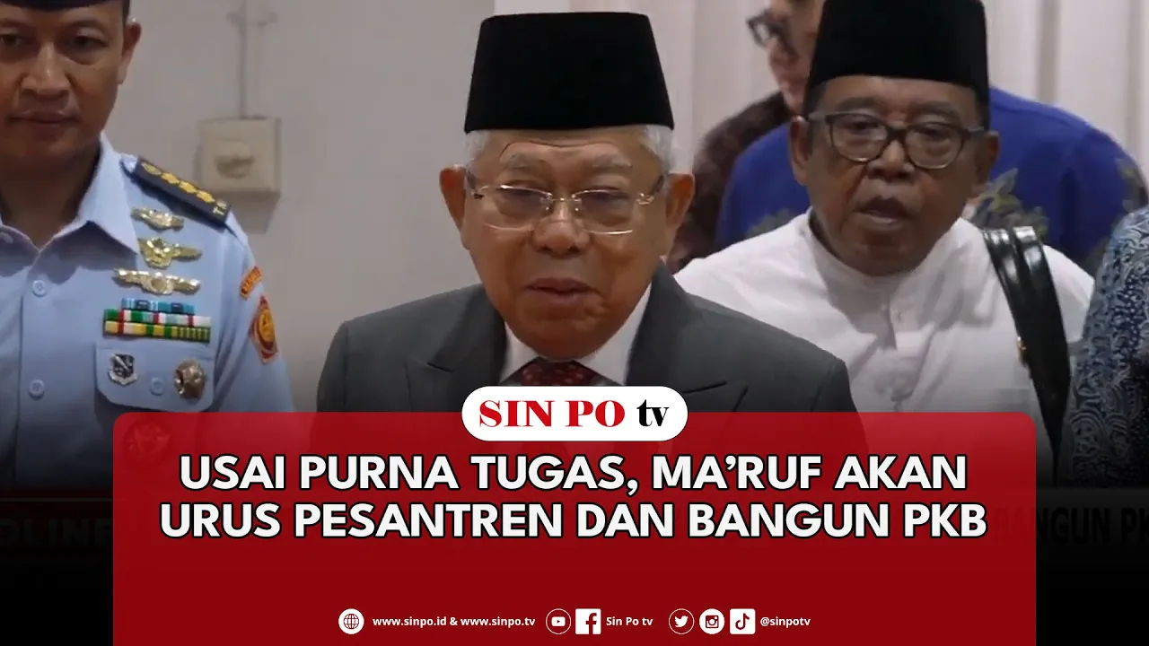 Usai Purna Tugas, Ma’ruf Akan Urus Pesantren dan Bangun PKB