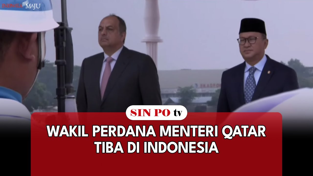 Wakil Perdana Menteri Qatar Tiba di Indonesia