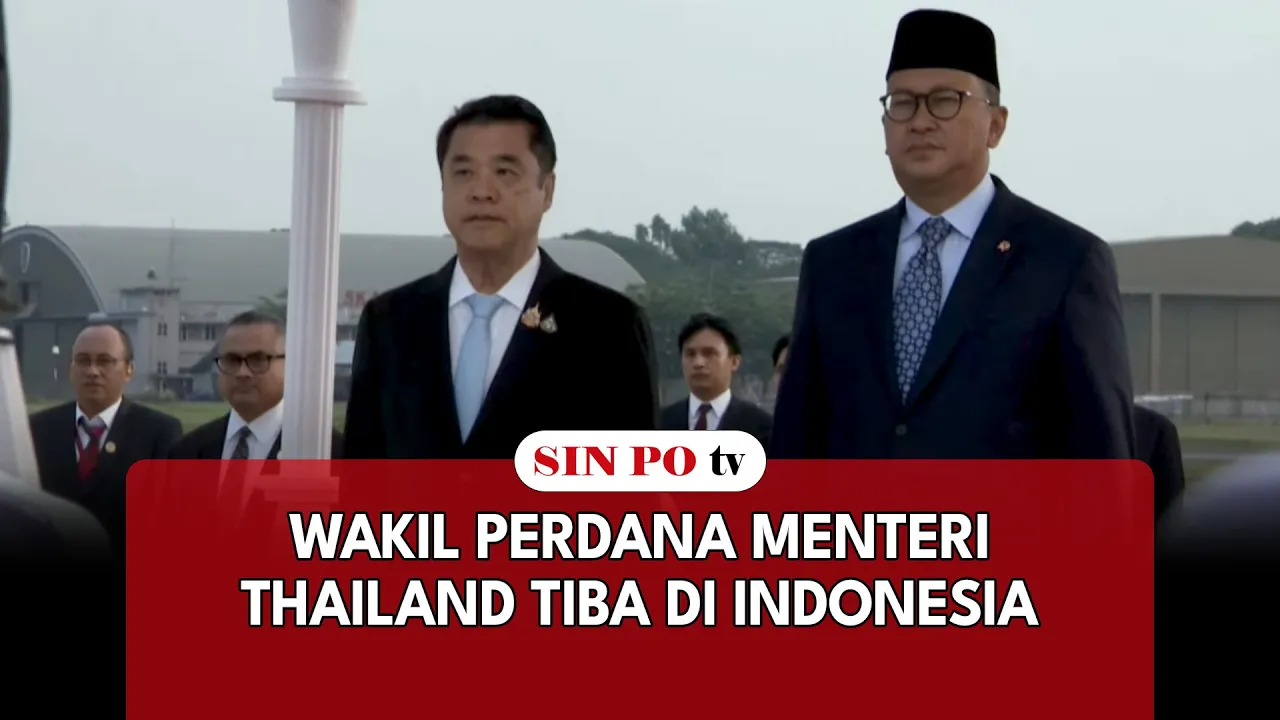 Wakil Perdana Menteri Thailand Tiba di Indonesia