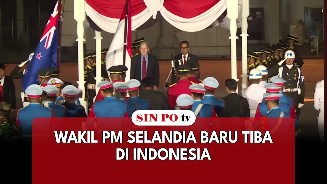 Wakil PM Selandia Baru Tiba di Indonesia