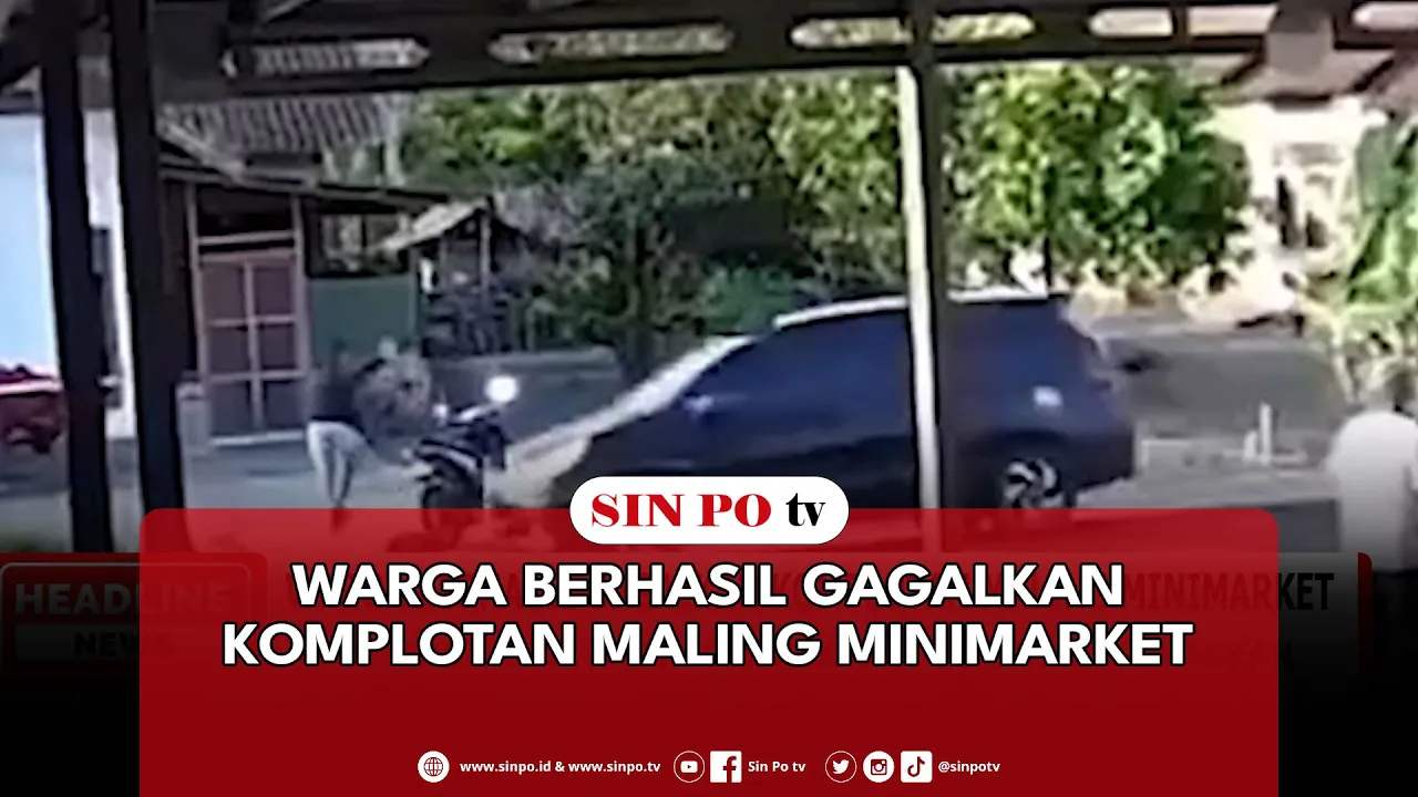 Warga Berhasil Gagalkan Komplotan Maling Minimarket