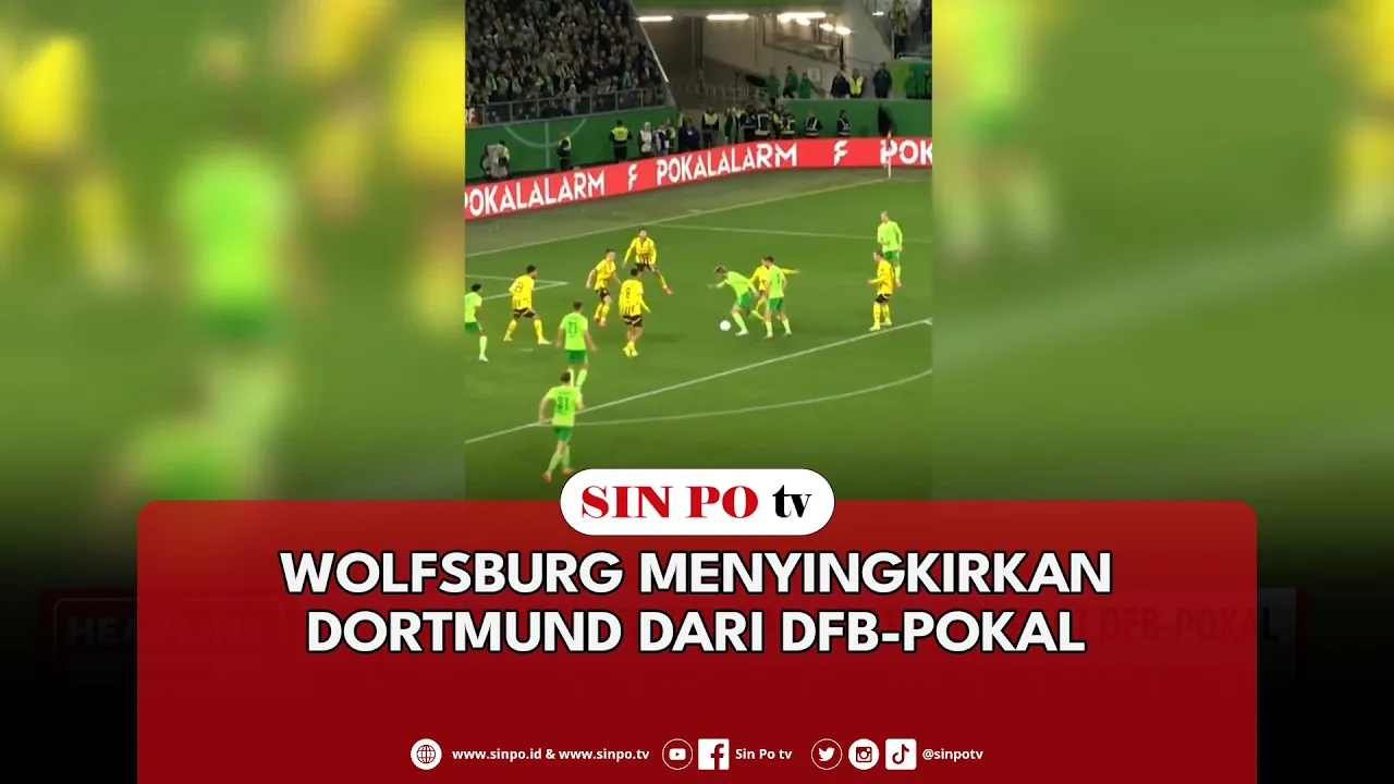 Wolfsburg Menyingkirkan Dortmund Dari DFB-Pokal