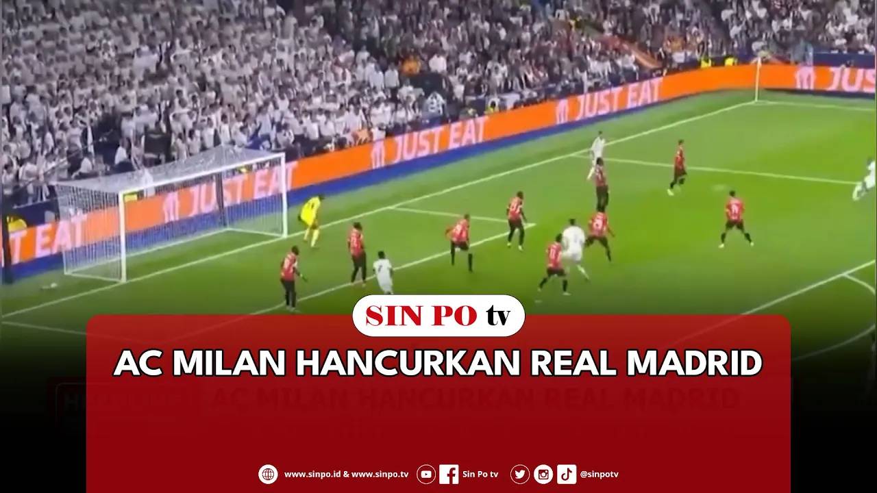 AC Milan Hancurkan Real Madrid