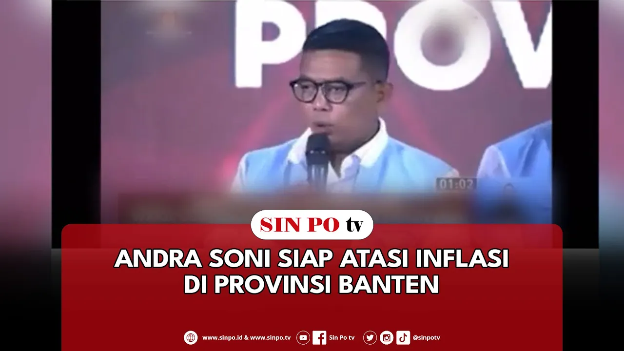 Andra Soni Siap Atasi Inflasi Di Provinsi Banten