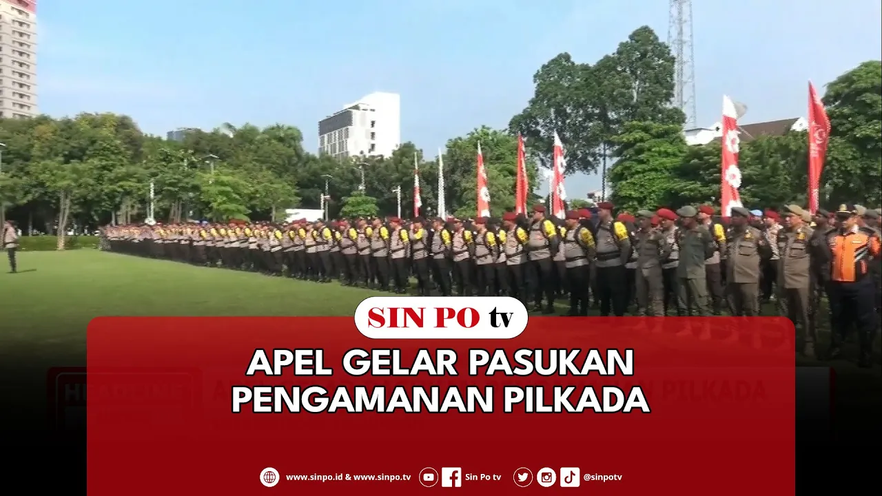 Apel Gelar Pasukan Pengamanan Pilkada