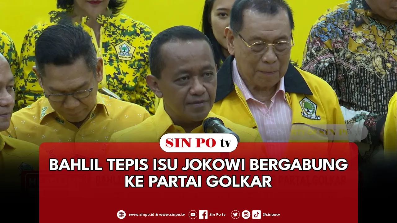 Bahlil Tepis Isu Jokowi Bergabung Ke Partai Golkar