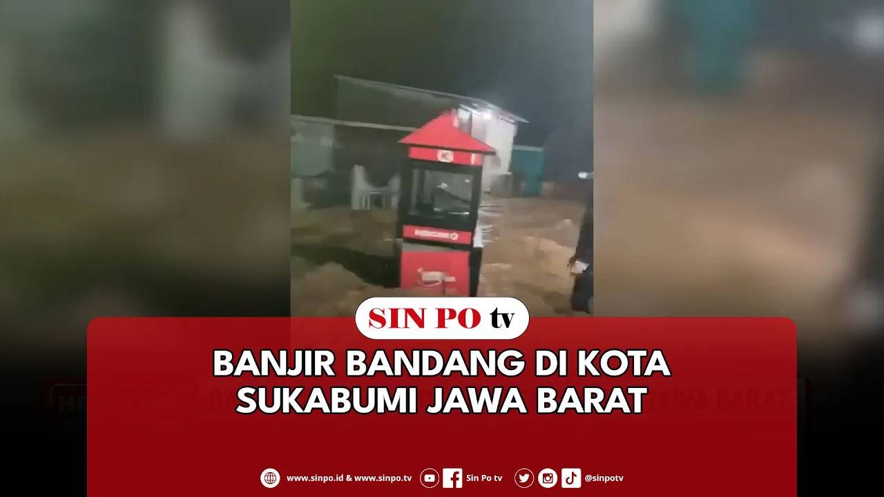 Banjir Bandang Di Kota Sukabumi Jawa Barat