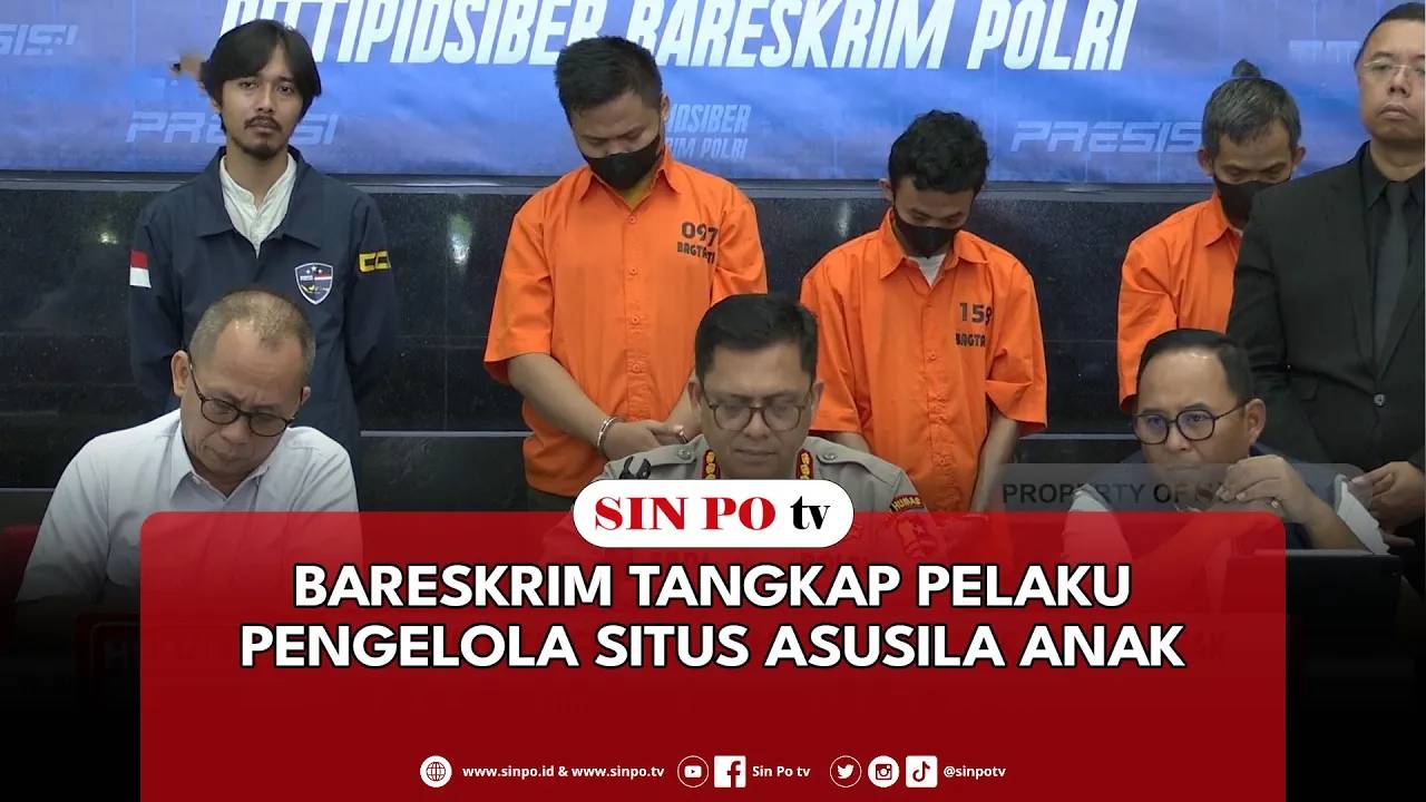 Bareskrim Tangkap Pelaku Pengelola Situs Asusila Anak