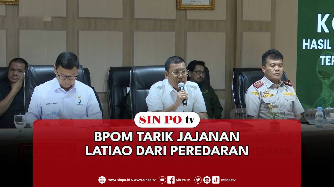 BPOM Tarik Jajanan Latiao Dari Peredaran