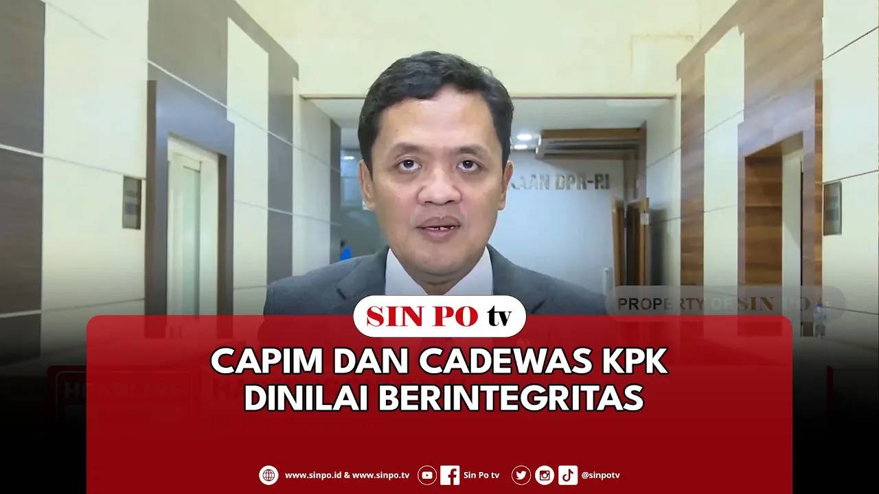 Capim Dan Cadewas KPK Dinilai Berintegritas