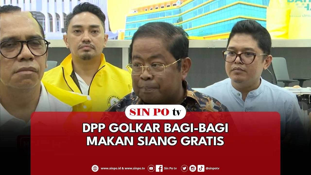DPP Golkar Bagi Bagi Makan Siang Gratis