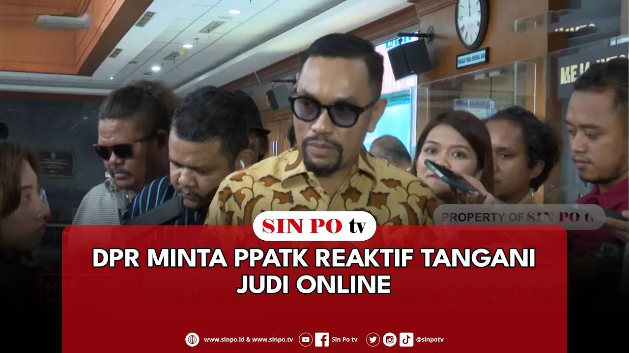 DPR Minta PPATK Reaktif Tangani Judi Online