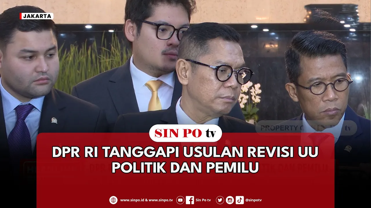 DPR RI Tanggapi Usulan Revisi UU Politik Dan Pemilu