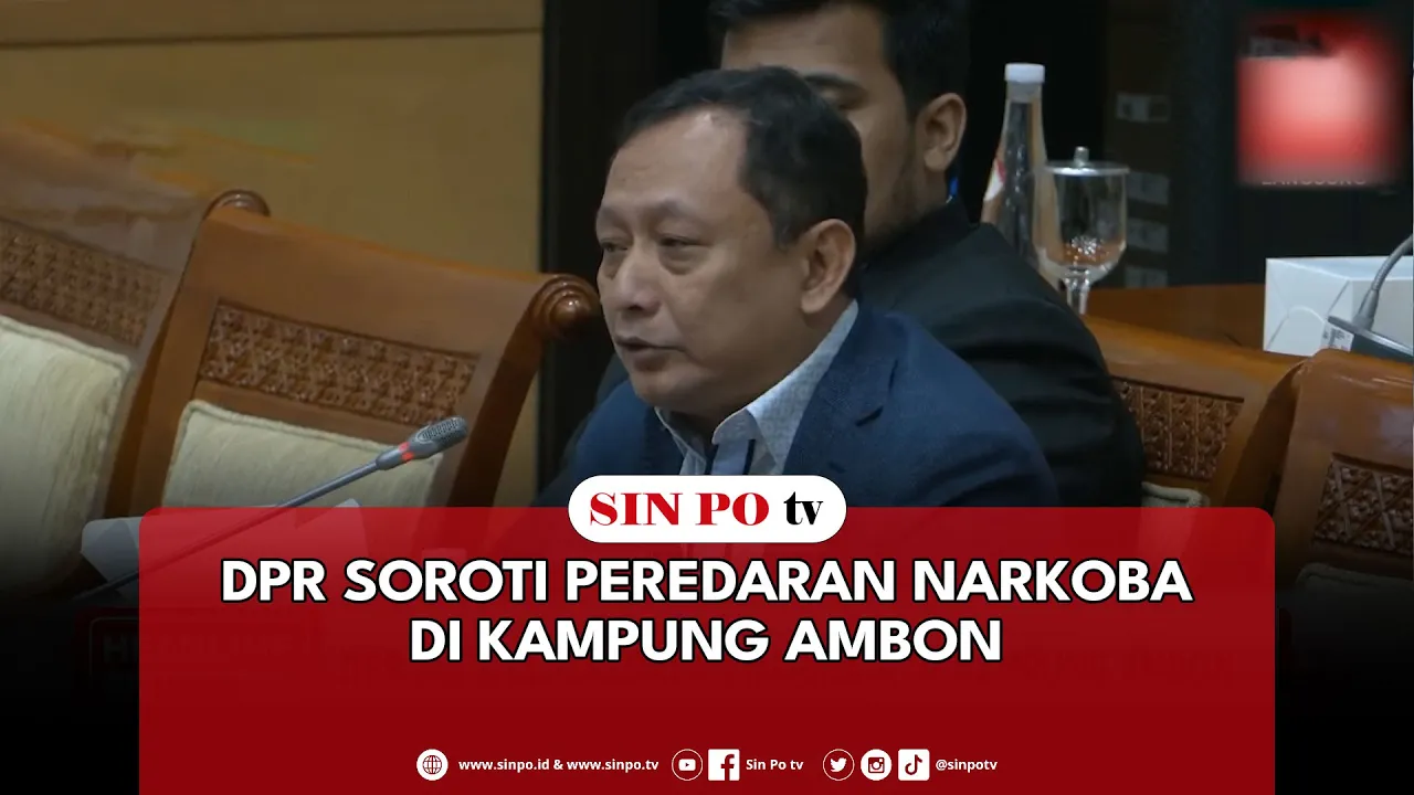 DPR Soroti Peredaran Narkoba Di Kampung Ambon