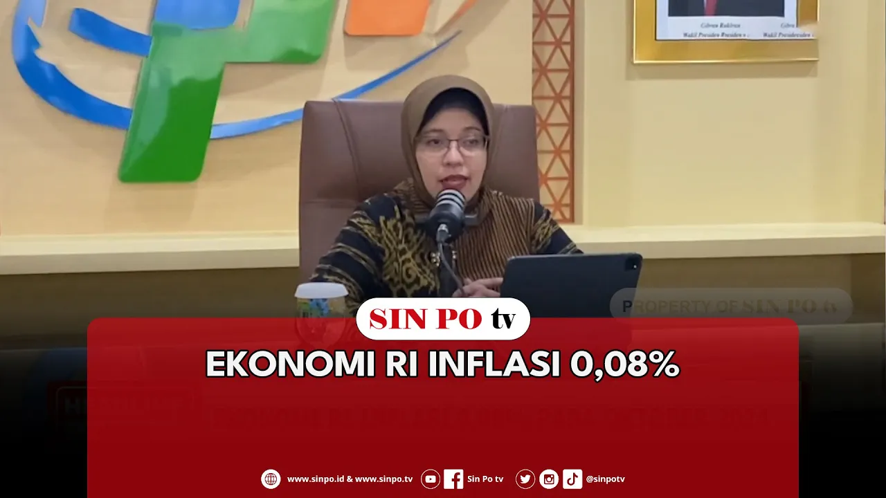 Ekonomi RI Inflasi 0,08%