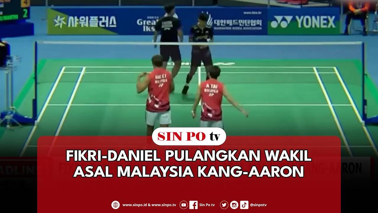 Fikri-Daniel Pulangkan Wakil Asal Malaysia Kang-Aaron