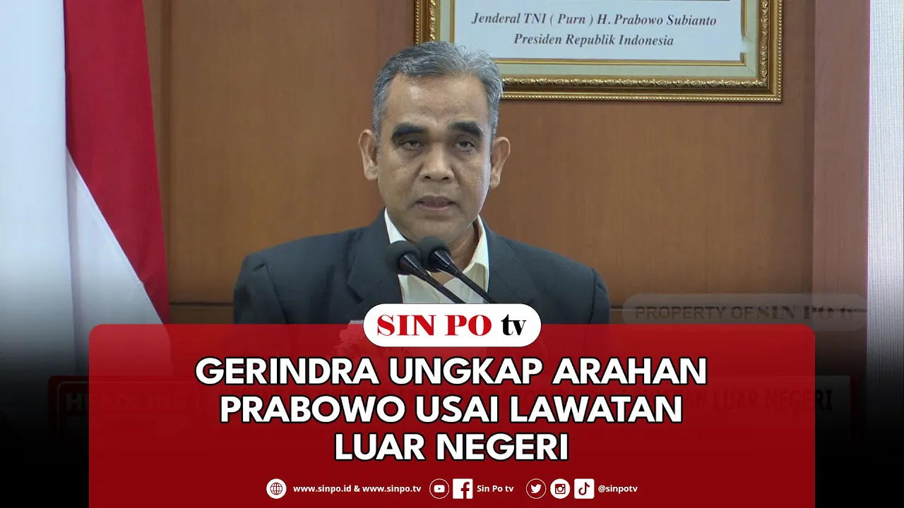 Gerindra Ungkap Arahan Prabowo Usai Lawatan Luar Negeri