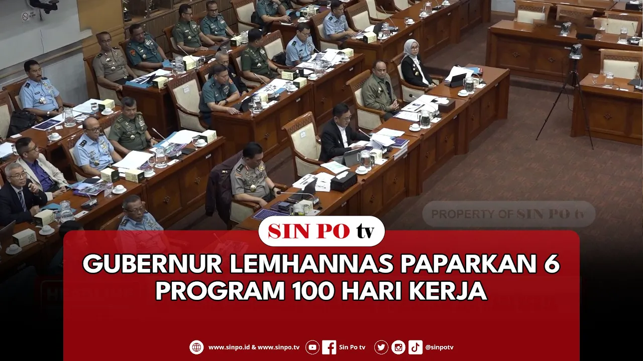 Gubernur Lemhannas Paparkan 6 Program 100 Hari Kerja