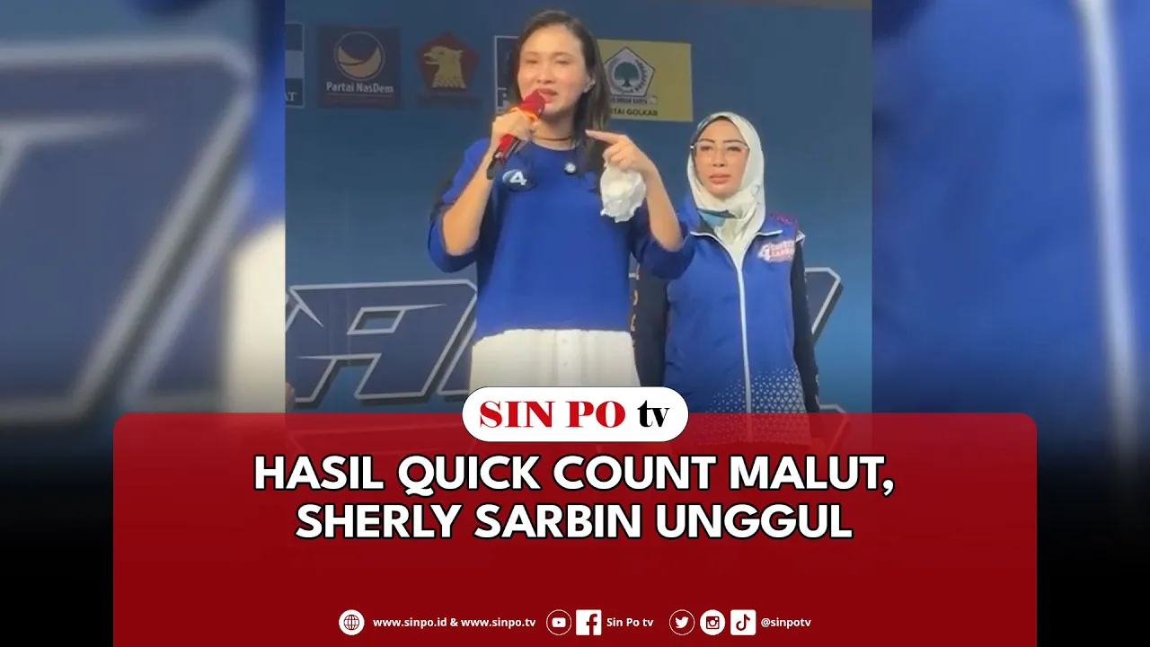 Hasil Quick Count Malut, Sherly Sarbin Unggul