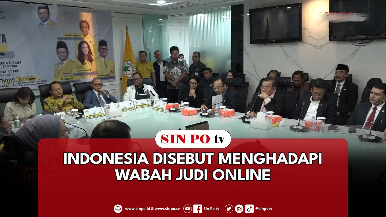 Indonesia Disebut Menghadapi Wabah Judi Online