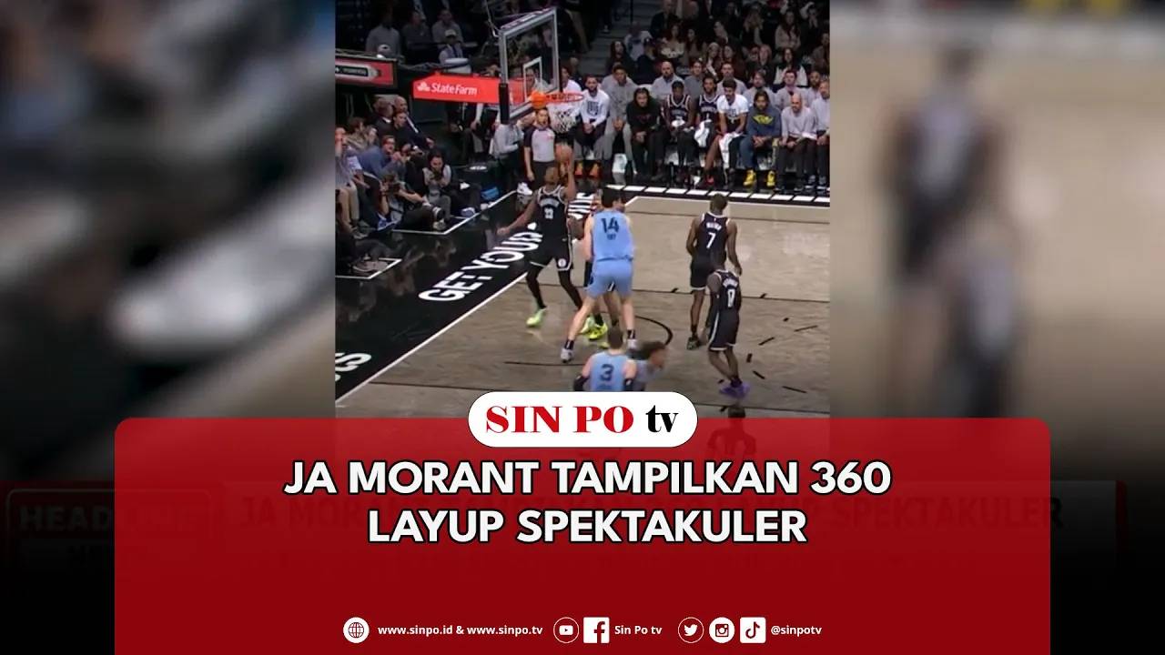 Ja Morant Tampilkan 360 Layup Spektakuler