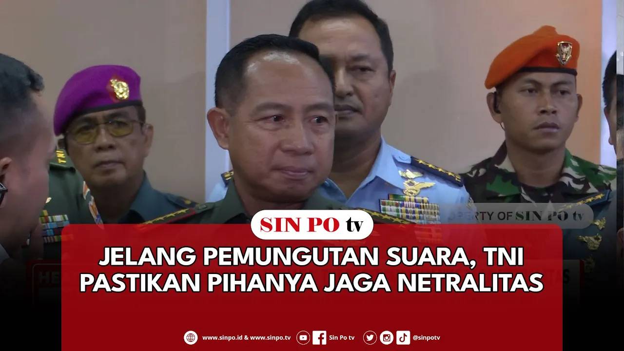 Jelang Pemungutan Suara, TNI Pastikan Pihanya Jaga Netralitas