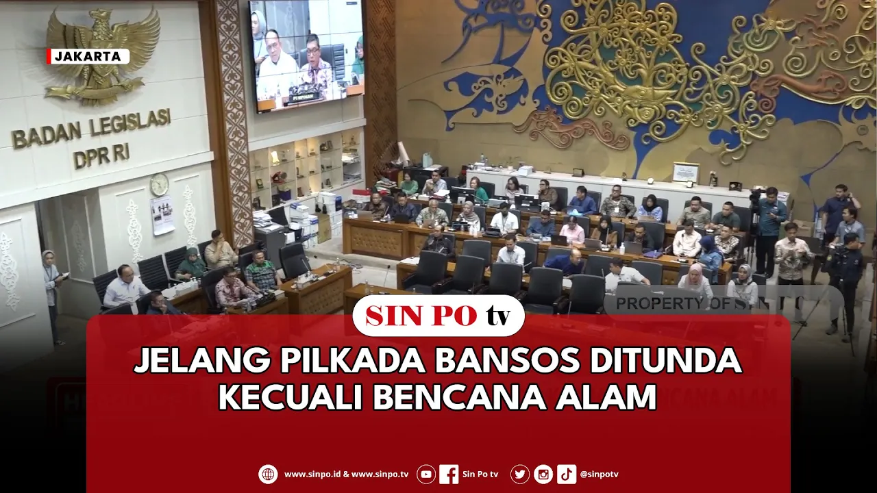 Jelang Pilkada Bansos Ditunda Kecuali Bencana Alam