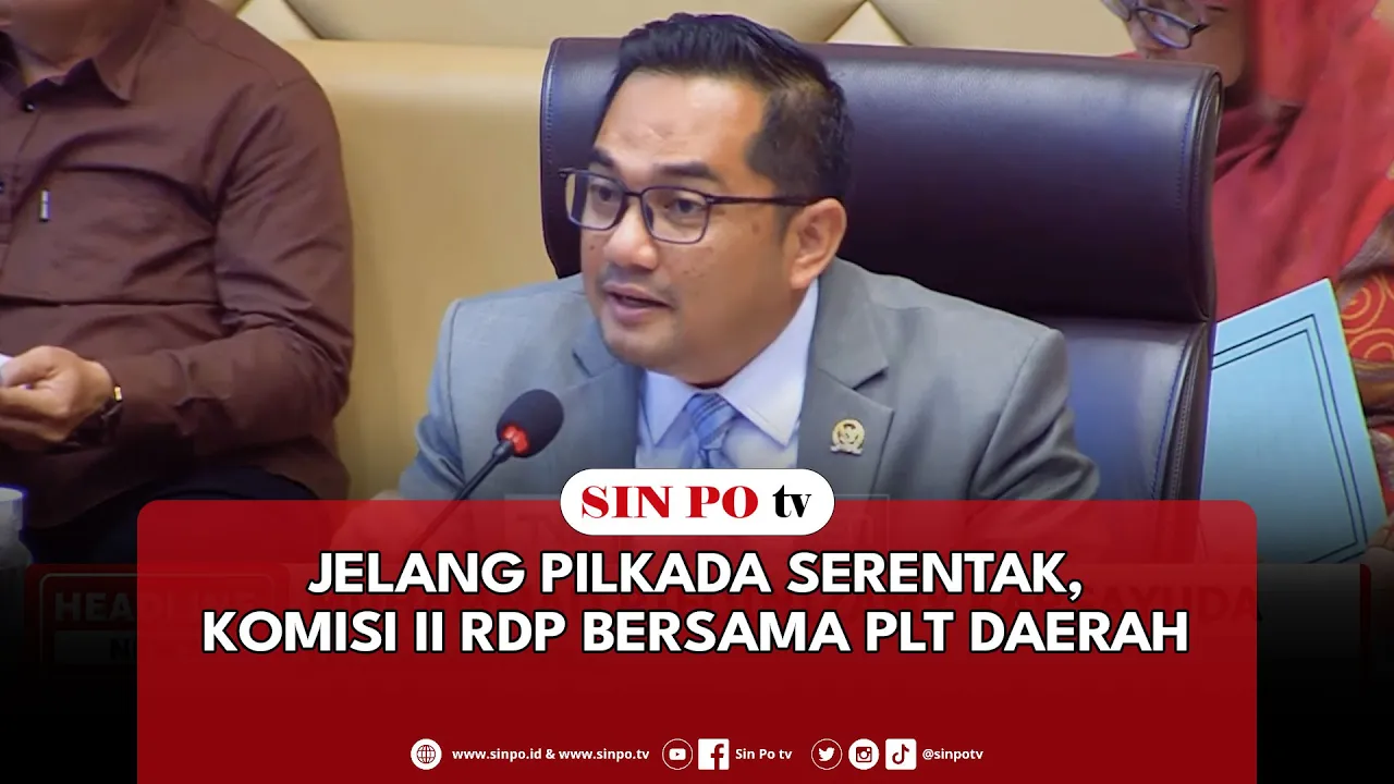 Jelang Pilkada Serentak, Komisi II RDP Bersama PLT Daerah