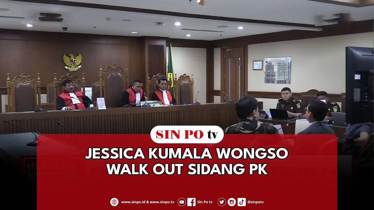 Jessica Kumala Wongso Walk Out Sidang PK