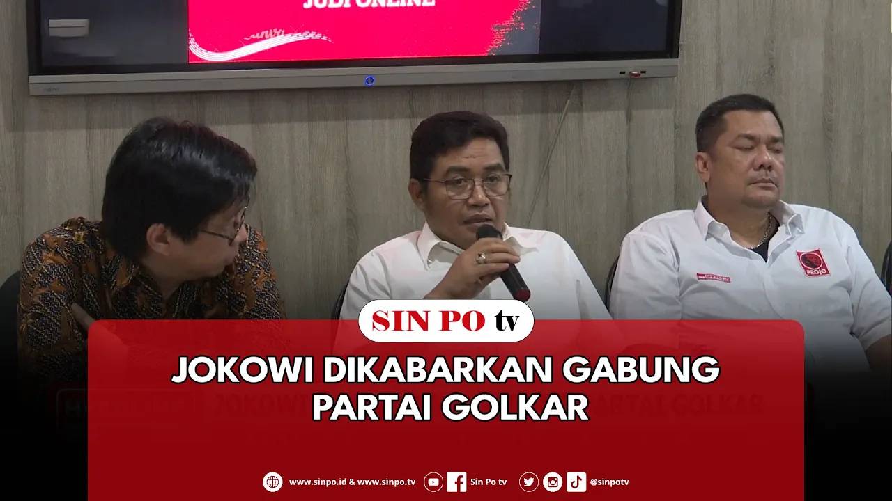 Jokowi Dikabarkan Gabung Partai Golkar