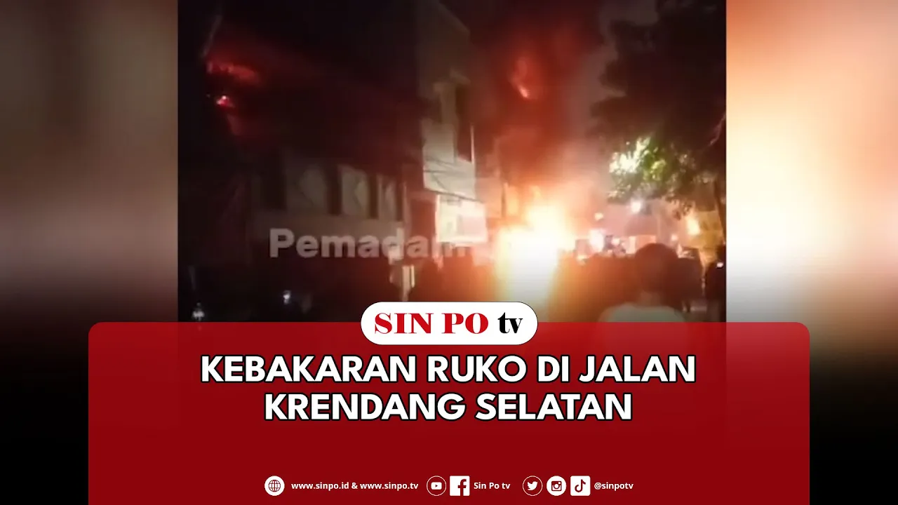 Kebakaran Ruko Di Jalan Krendang Selatan