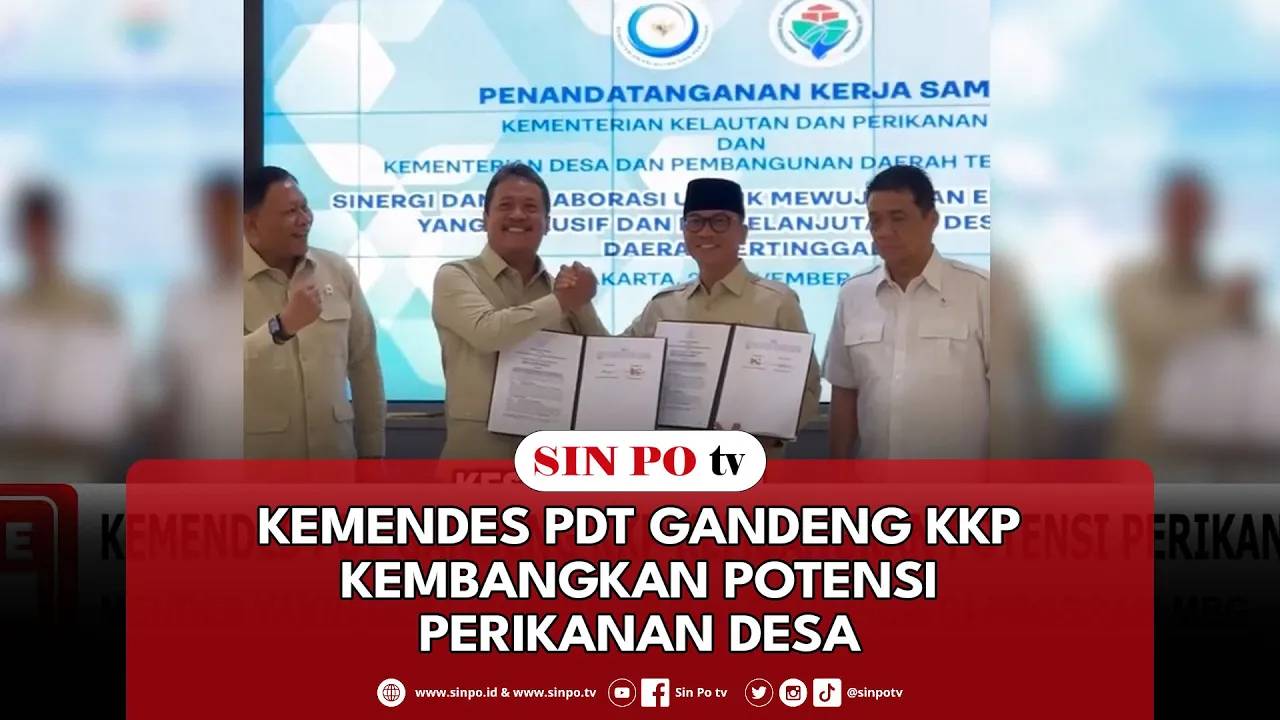 Kemendes PDT Gandeng KKP Kembangkan Potensi Perikanan Desa