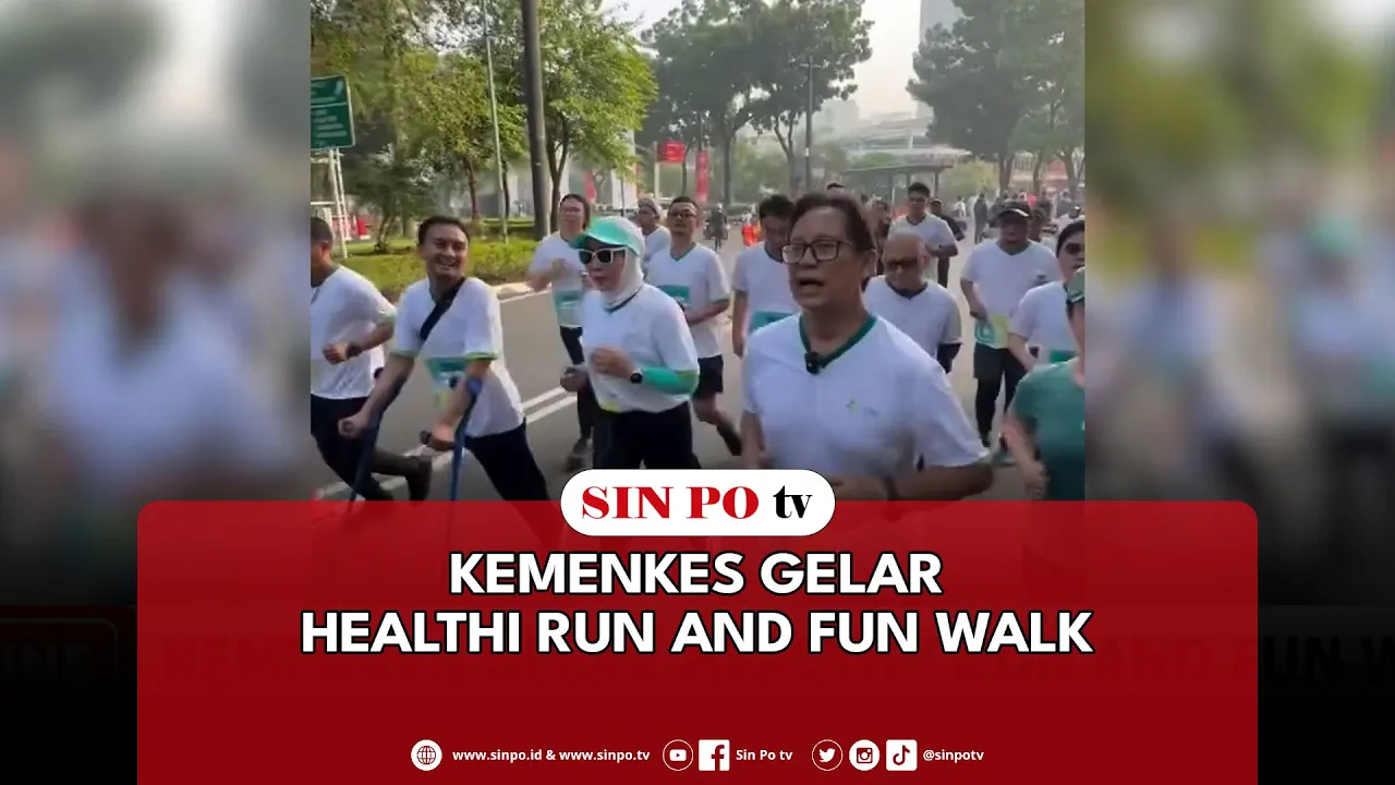 Kemenkes Gelar Healthi Run And Fun Walk