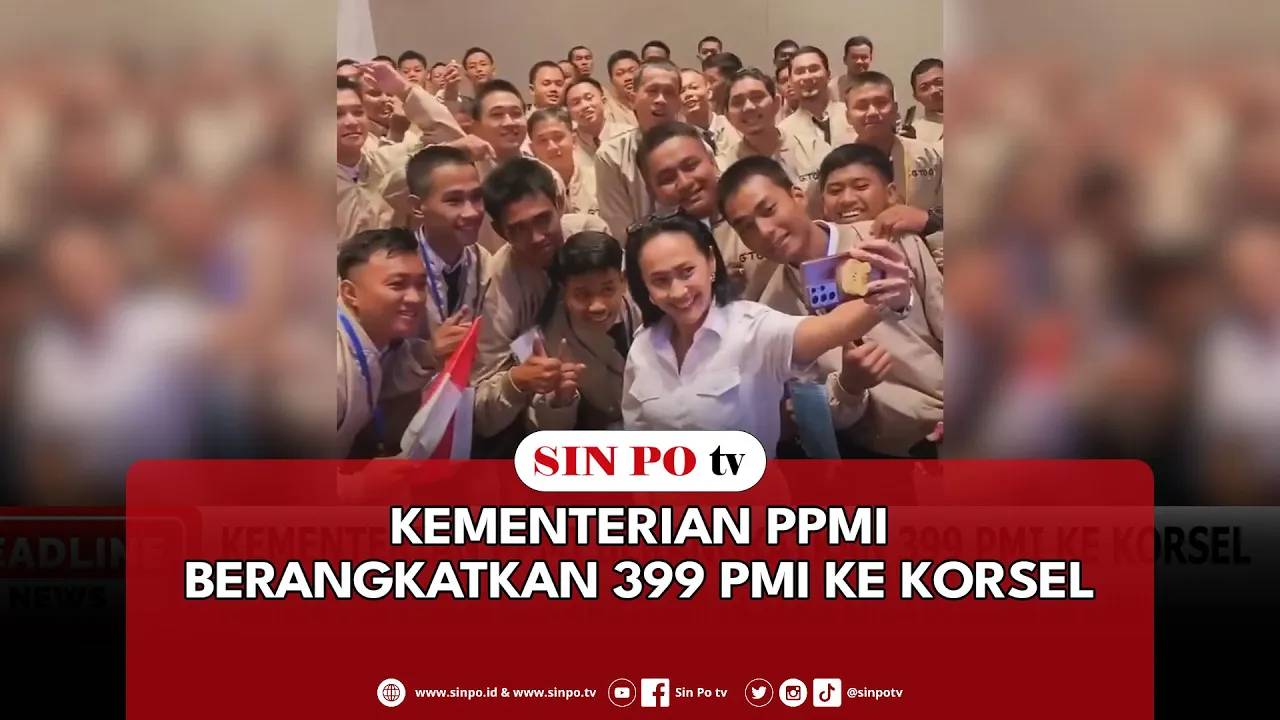 Kementerian PPMI Berangkatkan 399 PMI Ke Korsel