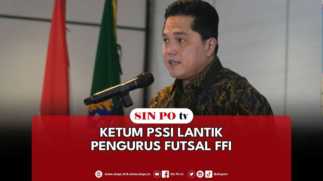 Ketum PSSI Lantik Pengurus Futsal FFI