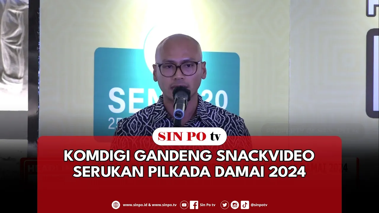 Komdigi Gandeng Snackvideo Serukan Pilkada Damai 2024