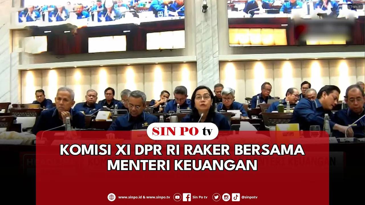 Komisi XI DPR RI Raker Bersama Menteri Keuangan